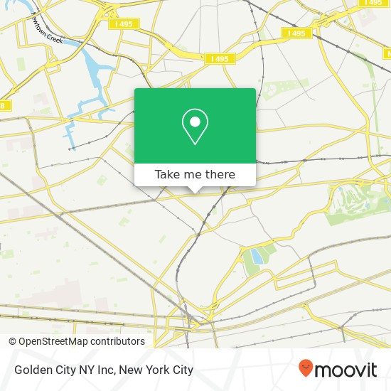 Golden City NY Inc map