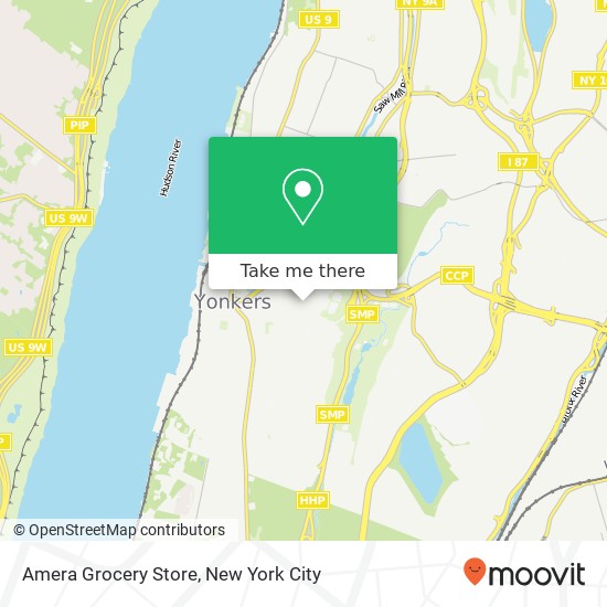 Mapa de Amera Grocery Store