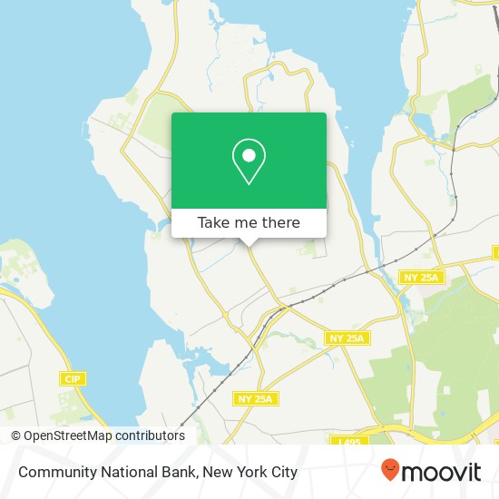 Community National Bank map