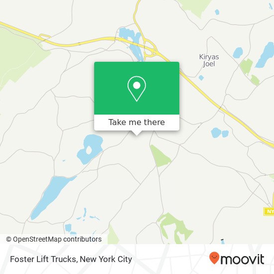 Foster Lift Trucks map