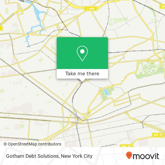 Mapa de Gotham Debt Solutions