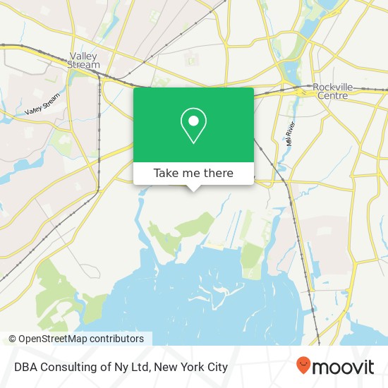 DBA Consulting of Ny Ltd map