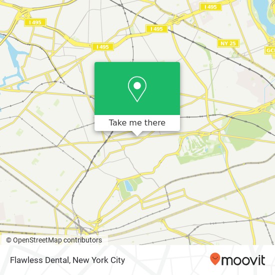 Mapa de Flawless Dental