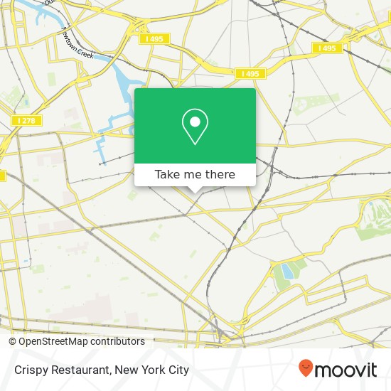 Mapa de Crispy Restaurant
