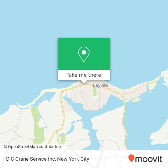 D C Crane Service Inc map