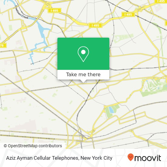 Aziz Ayman Cellular Telephones map