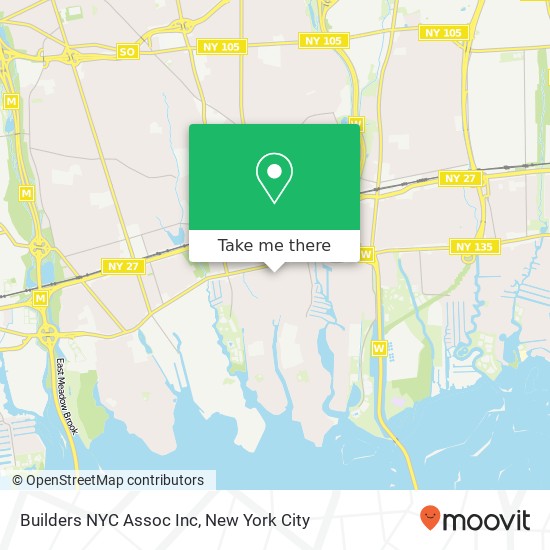 Builders NYC Assoc Inc map