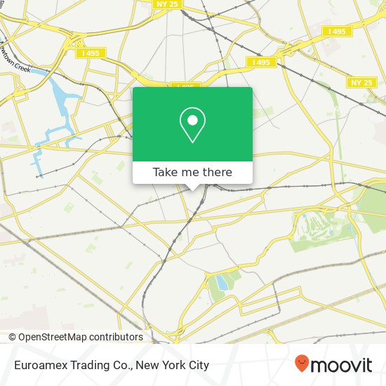 Euroamex Trading Co. map