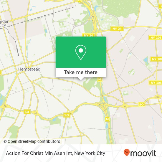 Action For Christ Min Assn Int map