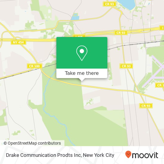 Drake Communication Prodts Inc map