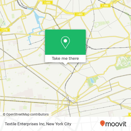 Textile Enterprises Inc map