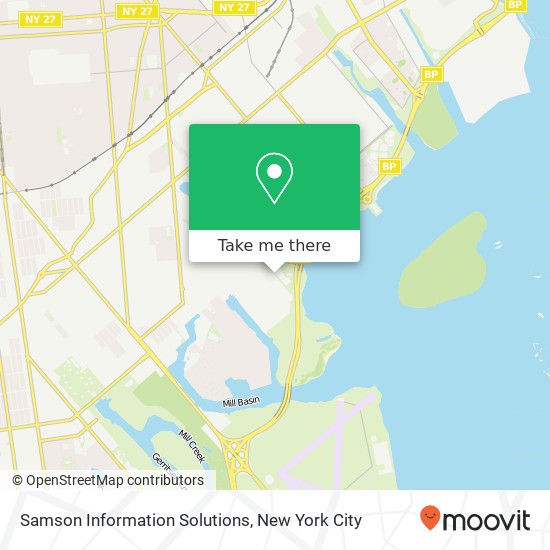 Mapa de Samson Information Solutions