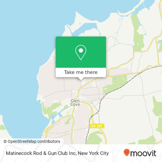Matinecock Rod & Gun Club Inc map