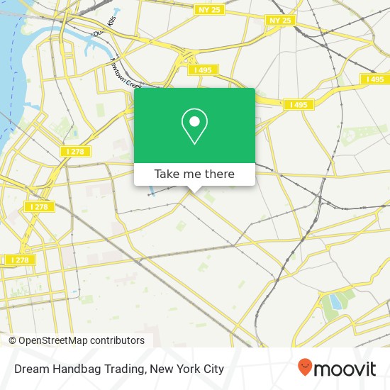 Mapa de Dream Handbag Trading