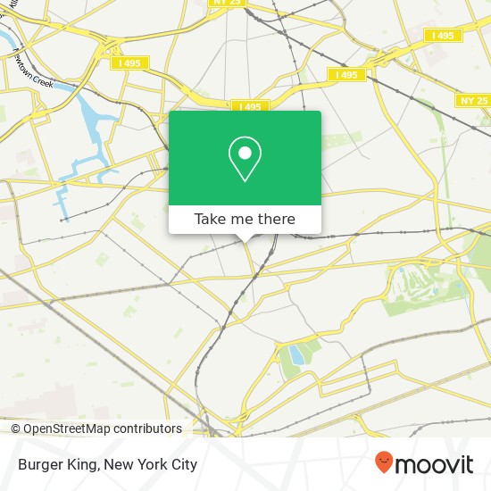 Burger King map