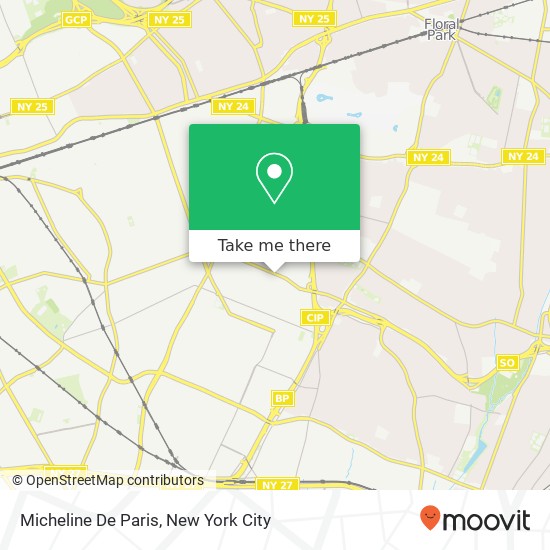Mapa de Micheline De Paris