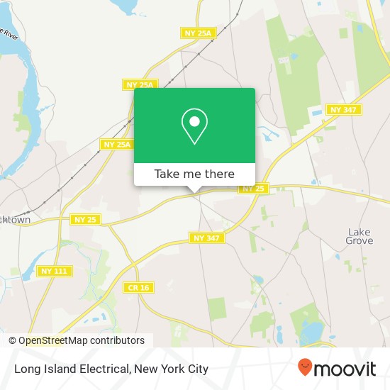 Long Island Electrical map