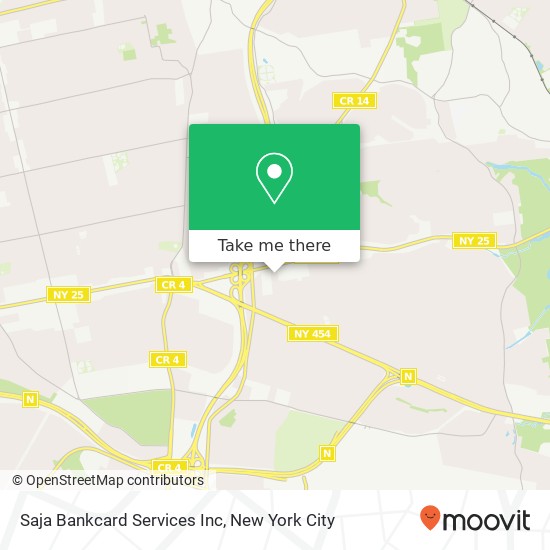 Mapa de Saja Bankcard Services Inc