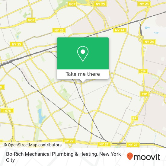 Bo-Rich Mechanical Plumbing & Heating map