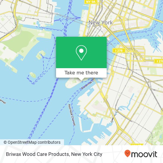 Mapa de Briwax Wood Care Products