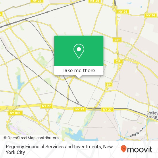 Mapa de Regency Financial Services and Investments