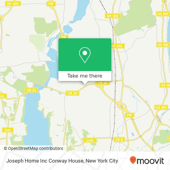 Joseph Home Inc Conway House map