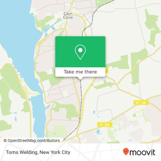 Toms Welding map