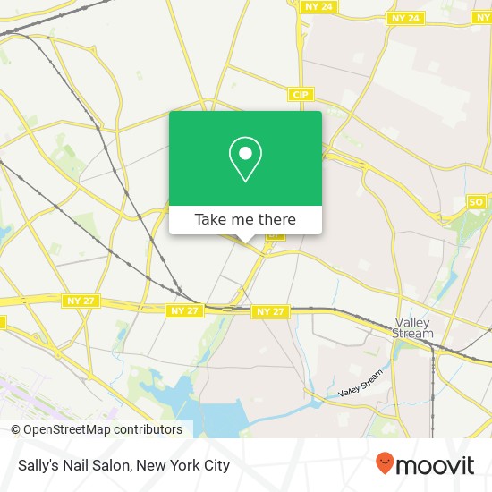 Mapa de Sally's Nail Salon