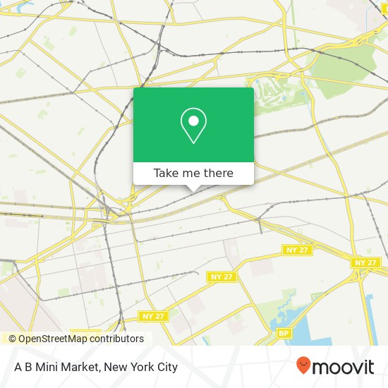 A B Mini Market map