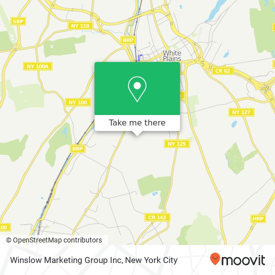 Winslow Marketing Group Inc map