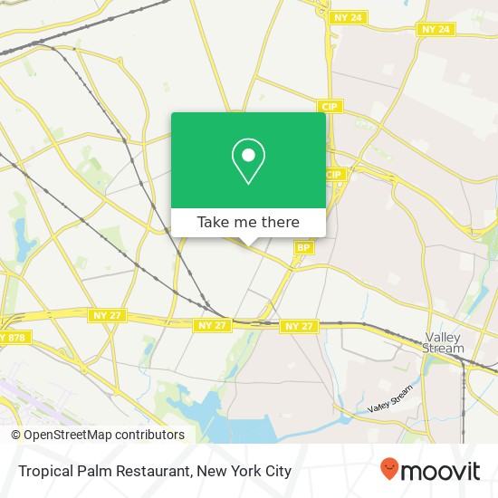 Mapa de Tropical Palm Restaurant