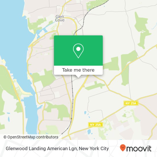 Glenwood Landing American Lgn map