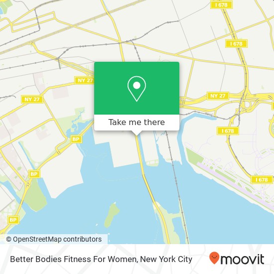 Better Bodies Fitness For Women map