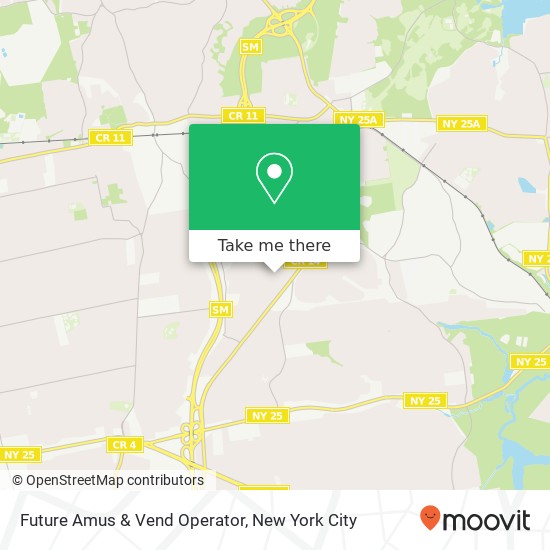 Mapa de Future Amus & Vend Operator