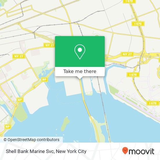 Mapa de Shell Bank Marine Svc