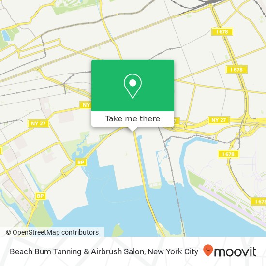 Beach Bum Tanning & Airbrush Salon map