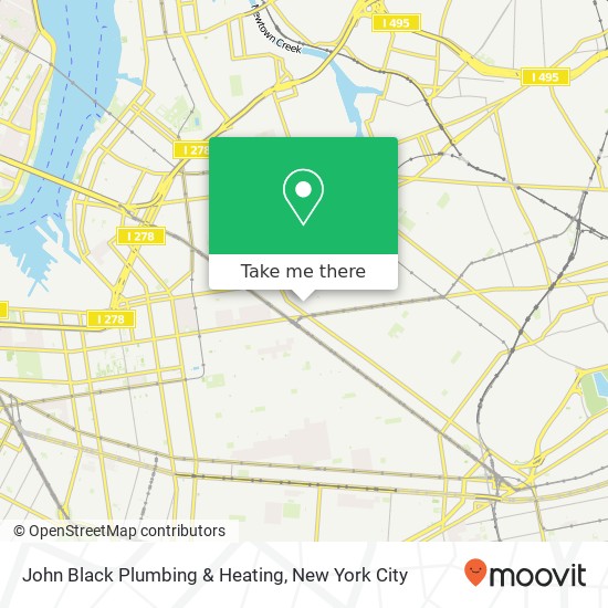 Mapa de John Black Plumbing & Heating