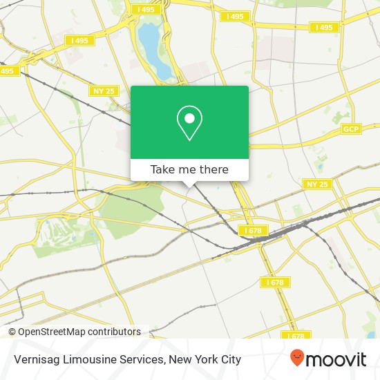 Mapa de Vernisag Limousine Services
