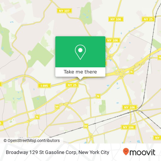 Mapa de Broadway 129 St Gasoline Corp