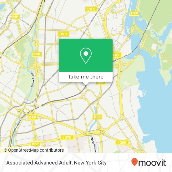 Associated Advanced Adult map