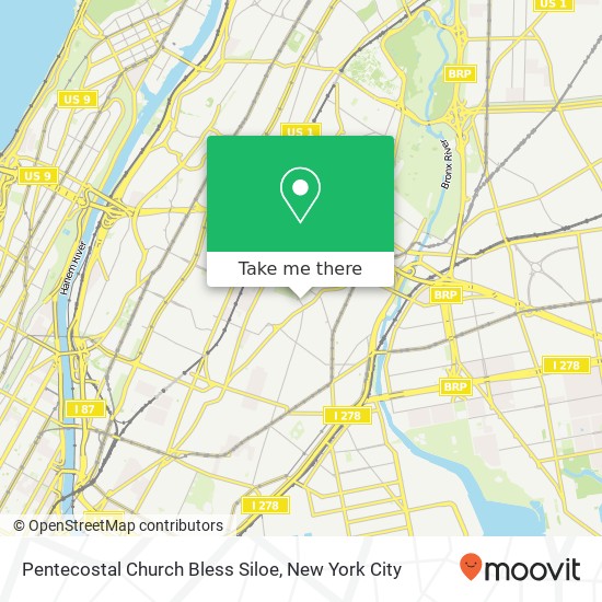 Pentecostal Church Bless Siloe map