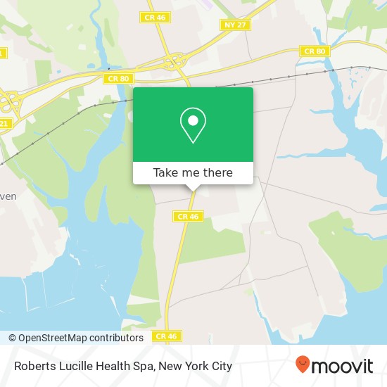 Mapa de Roberts Lucille Health Spa