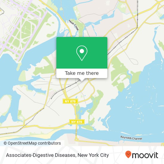 Associates-Digestive Diseases map