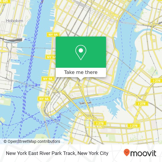 New York East River Park Track map