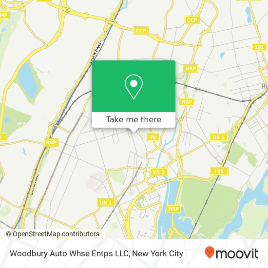 Woodbury Auto Whse Entps LLC map