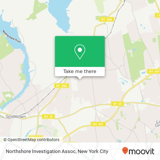 Northshore Investigation Assoc map
