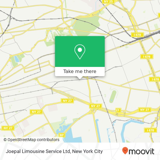 Mapa de Joepal Limousine Service Ltd