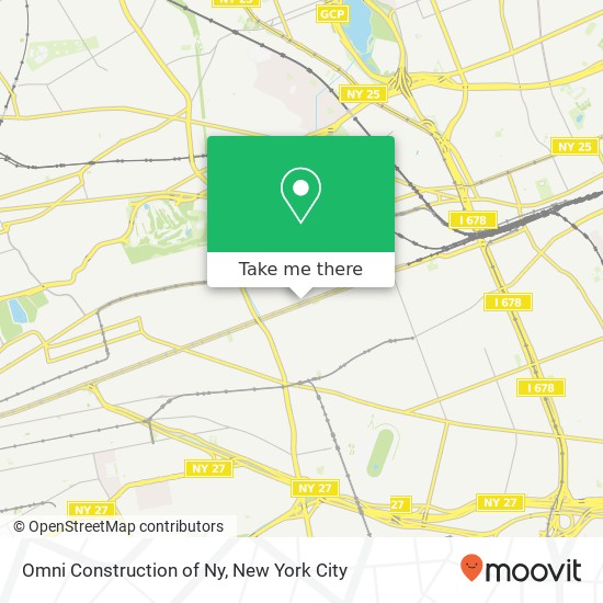 Mapa de Omni Construction of Ny