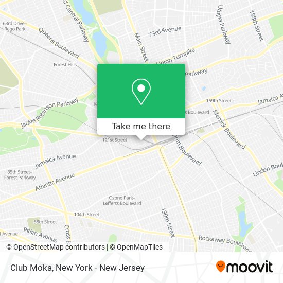Club Moka map