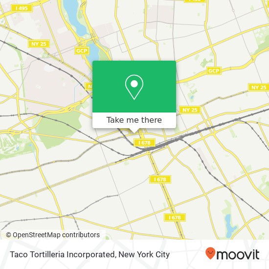 Taco Tortilleria Incorporated map